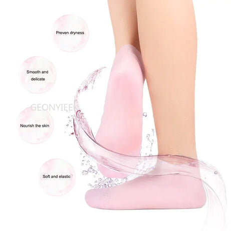 Silicone Moisture Socks For Foot care(Buy 1 Get 1 Free)