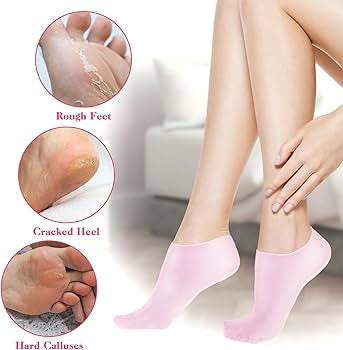Silicone Moisture Socks For Foot care(Buy 1 Get 1 Free)