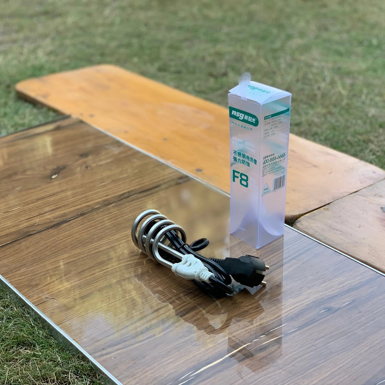 Electric Water Heating Rod - Perfect For Winter Weather