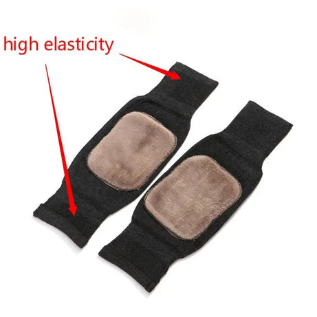 2 Pcs Warm Wool Knee Pads