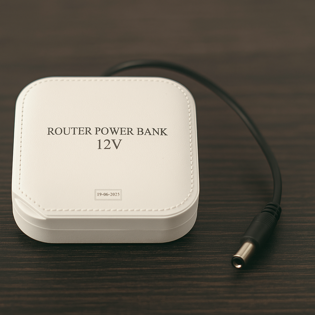 Dealsera.pk™ Wifi Router Power Bank 20000 Mah – Reliable Backup Power For Internet Connectivity